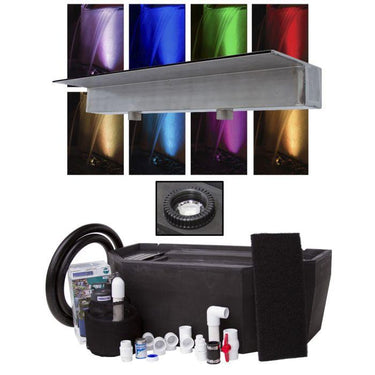 Medium Formal Falls Kit with Light Formal Waterfalls Blue Thumb